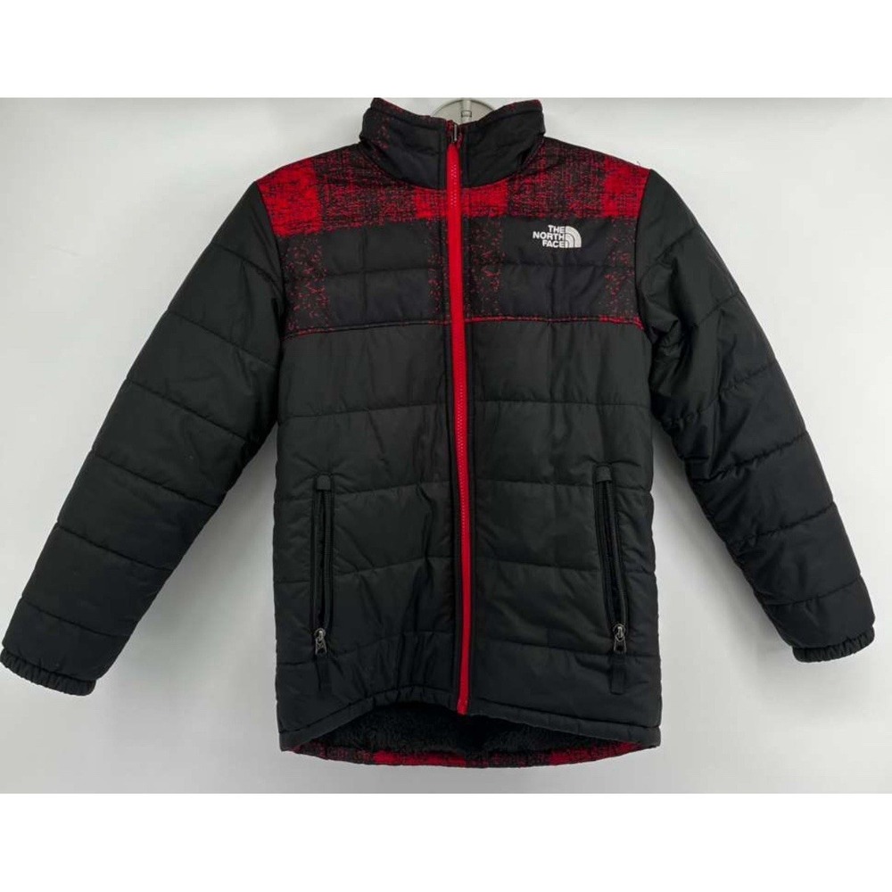 The North Face Reversible Midweight Puffer Jacket Kids Chimborazo Boys M 10/12